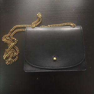 Madewell leather chain crossbody